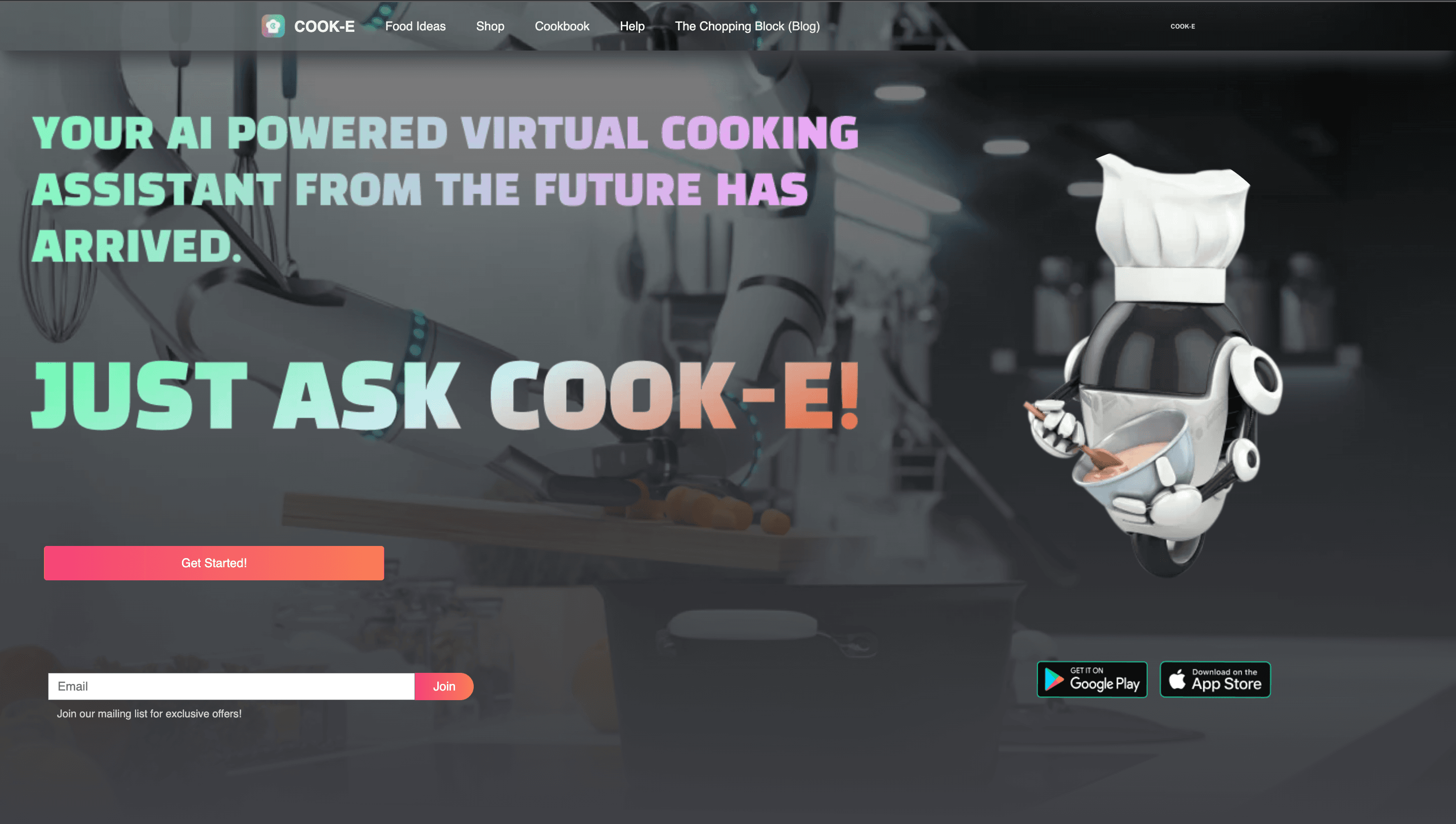 Cooke AI product screenshot