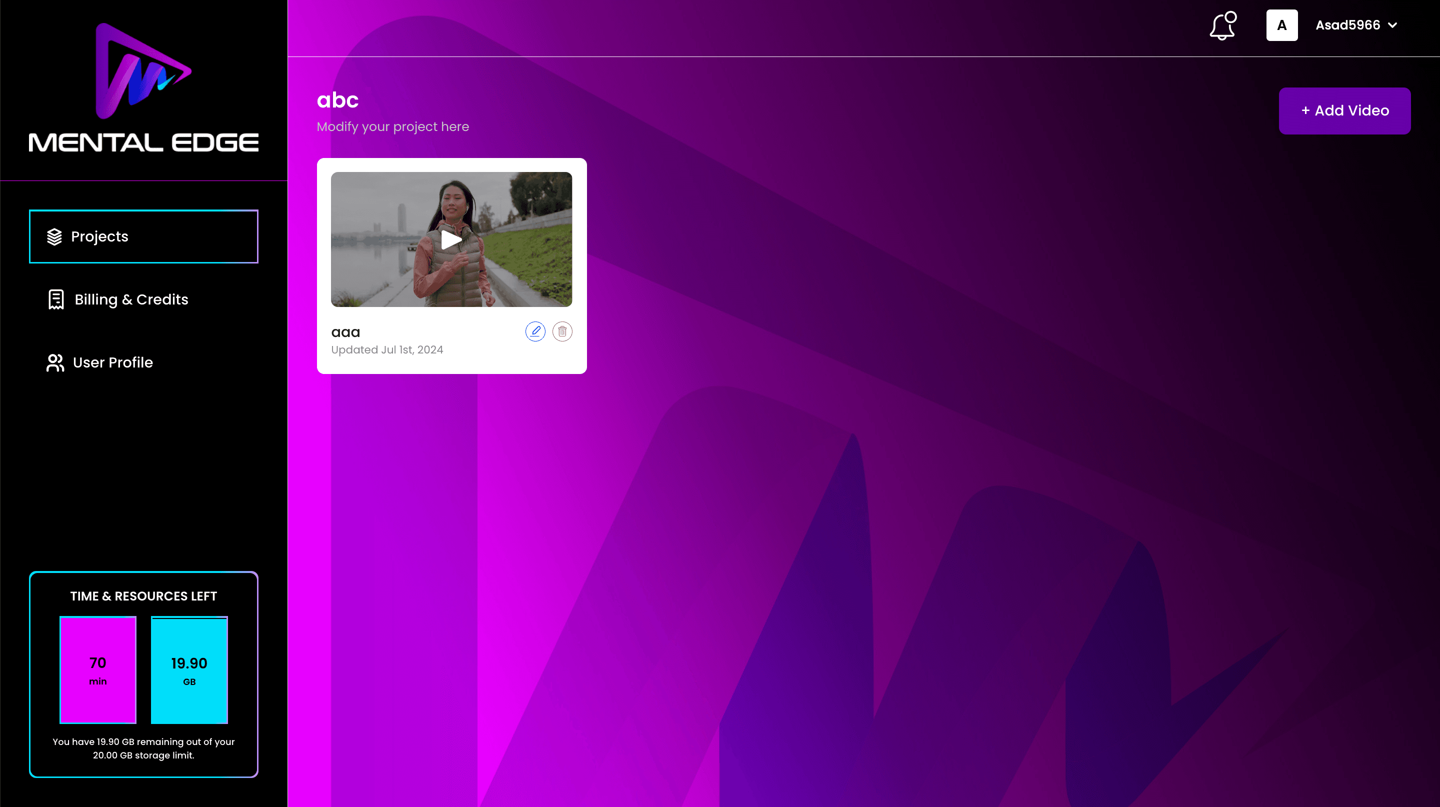 Mental Edge product screenshot
